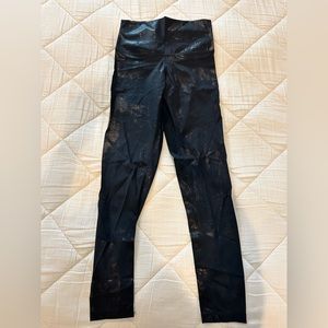 DYI Brand Black Metallic Leggings